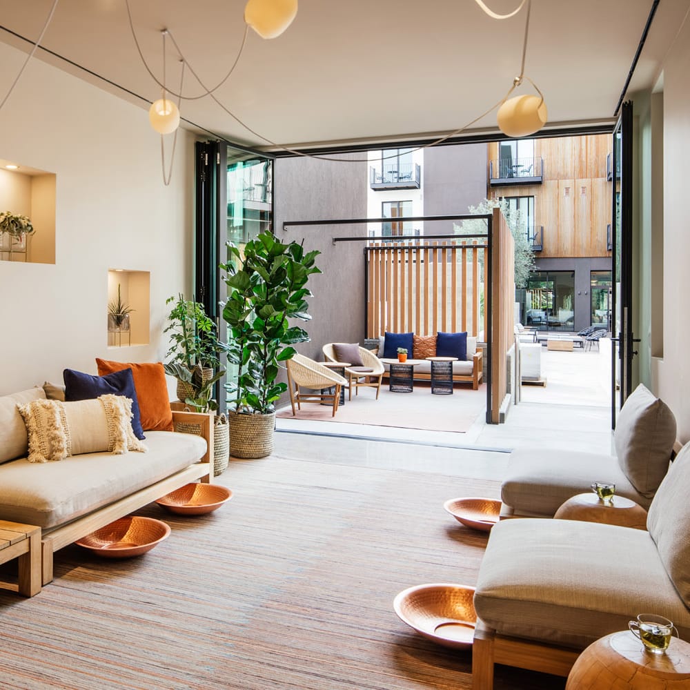 Interior of Lounge Area at Sol Spa at Hotel San Luis Obispo