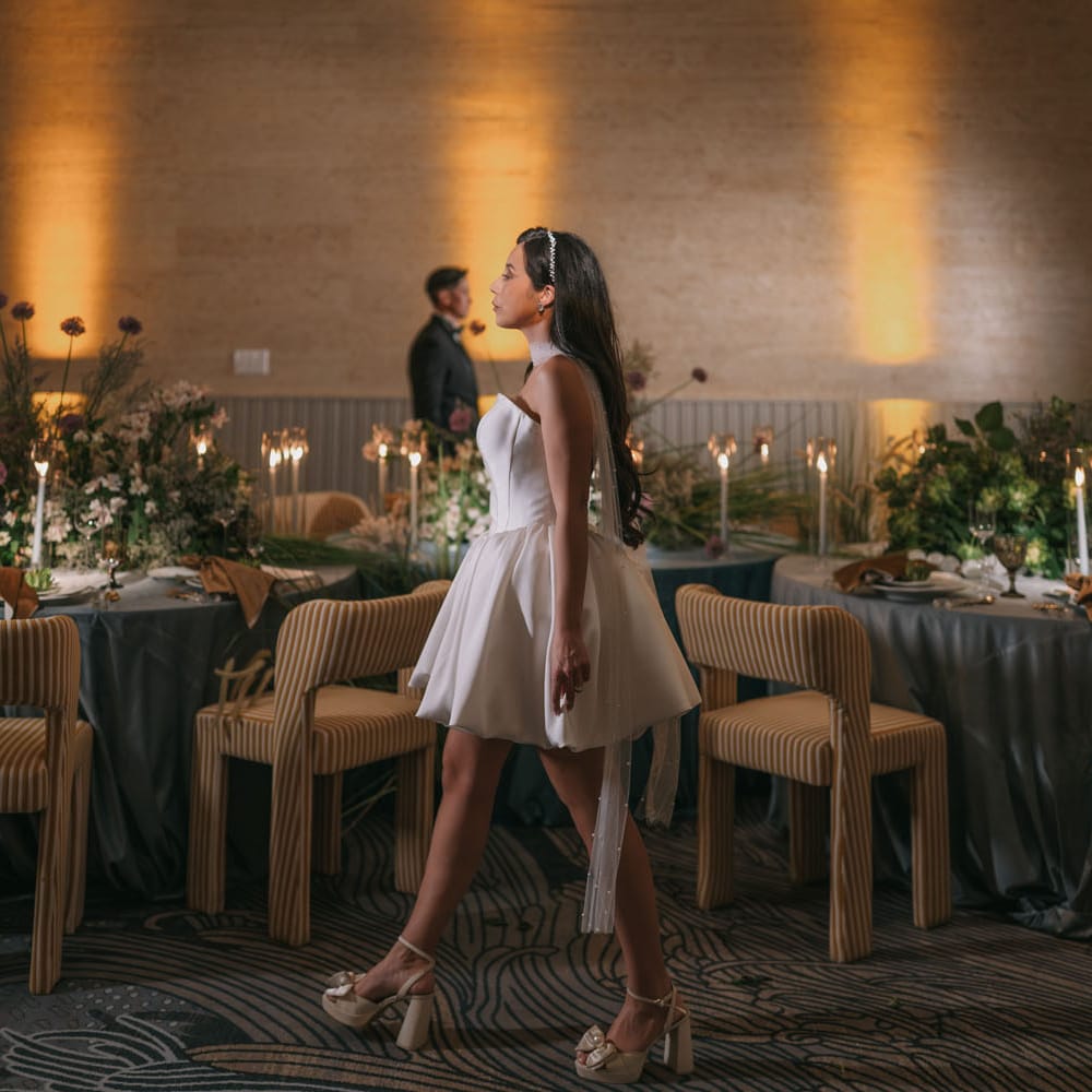 Elegant Wedding Reception Design at Regent Santa Monica Ballroom