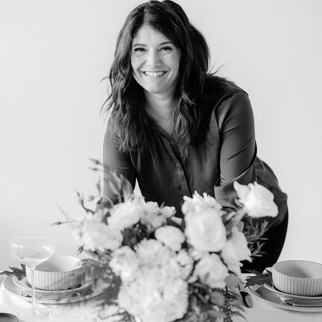 Gina Thresher, owner of From the Ground Up Floral based in Washington state specializing in beautiful wedding flowers