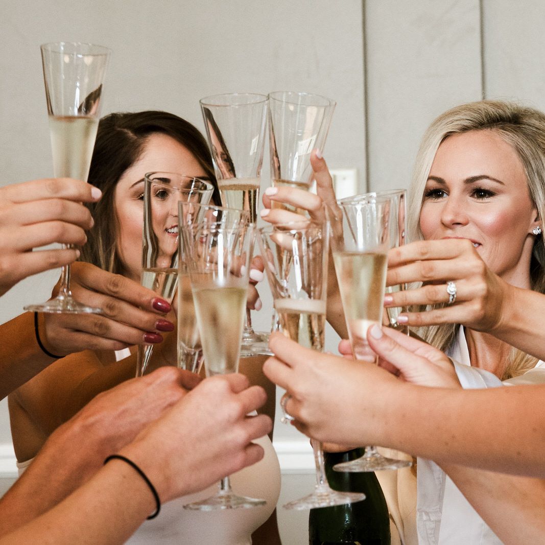 Bridal Party at the Basilica in Minnesota