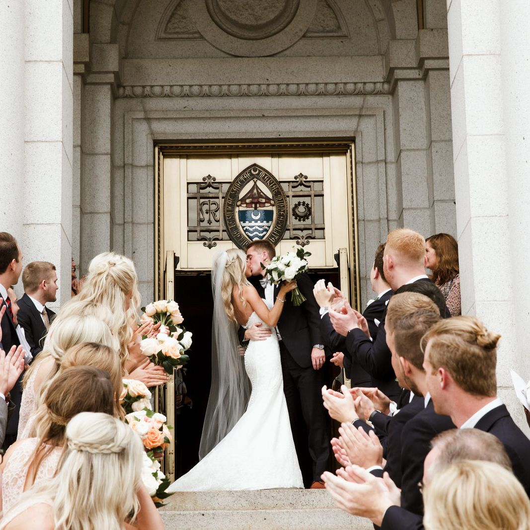 Wedding Photography at the Basilica in Minnesota