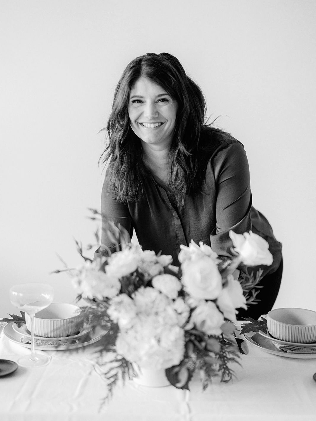 Gina Thresher, owner of From the Ground Up Floral based in Washington state specializing in beautiful wedding flowers