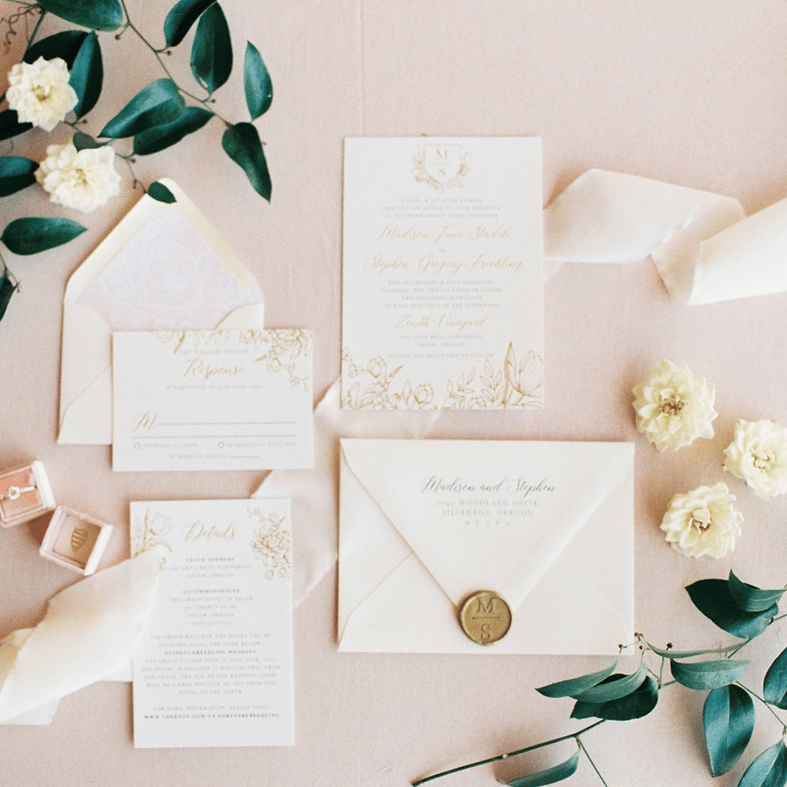 Photo by Jami Rae Photo, Invitation by Letters & Dust, Styling by Swoon Event Design, Planning by Class Act Events
