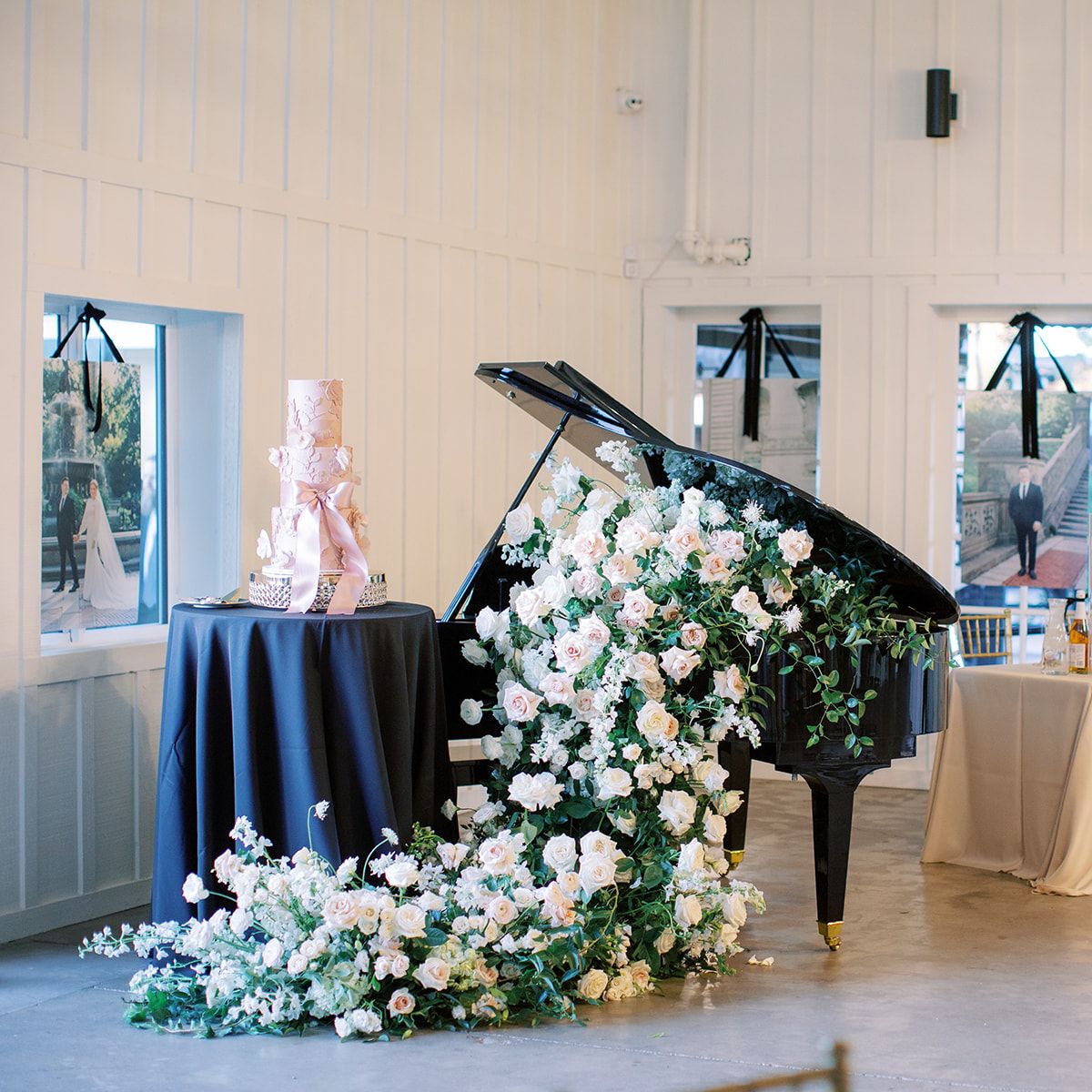 Abundance of Romantic Roses Featured at Rylee and Chandler's Old World Inspired Wedding Day at The Acre