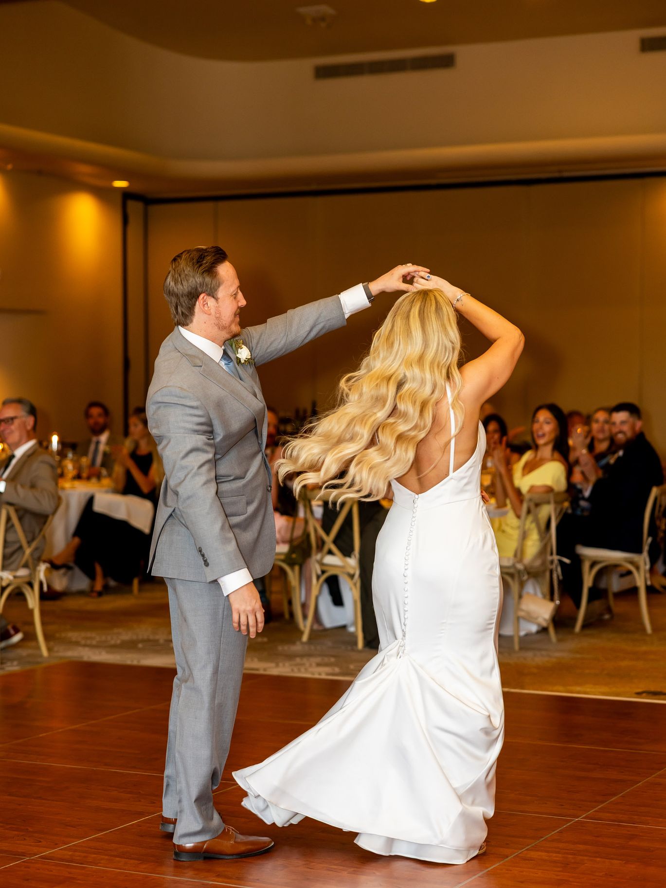Kloos Wedding, AZB, First Dance Twirl