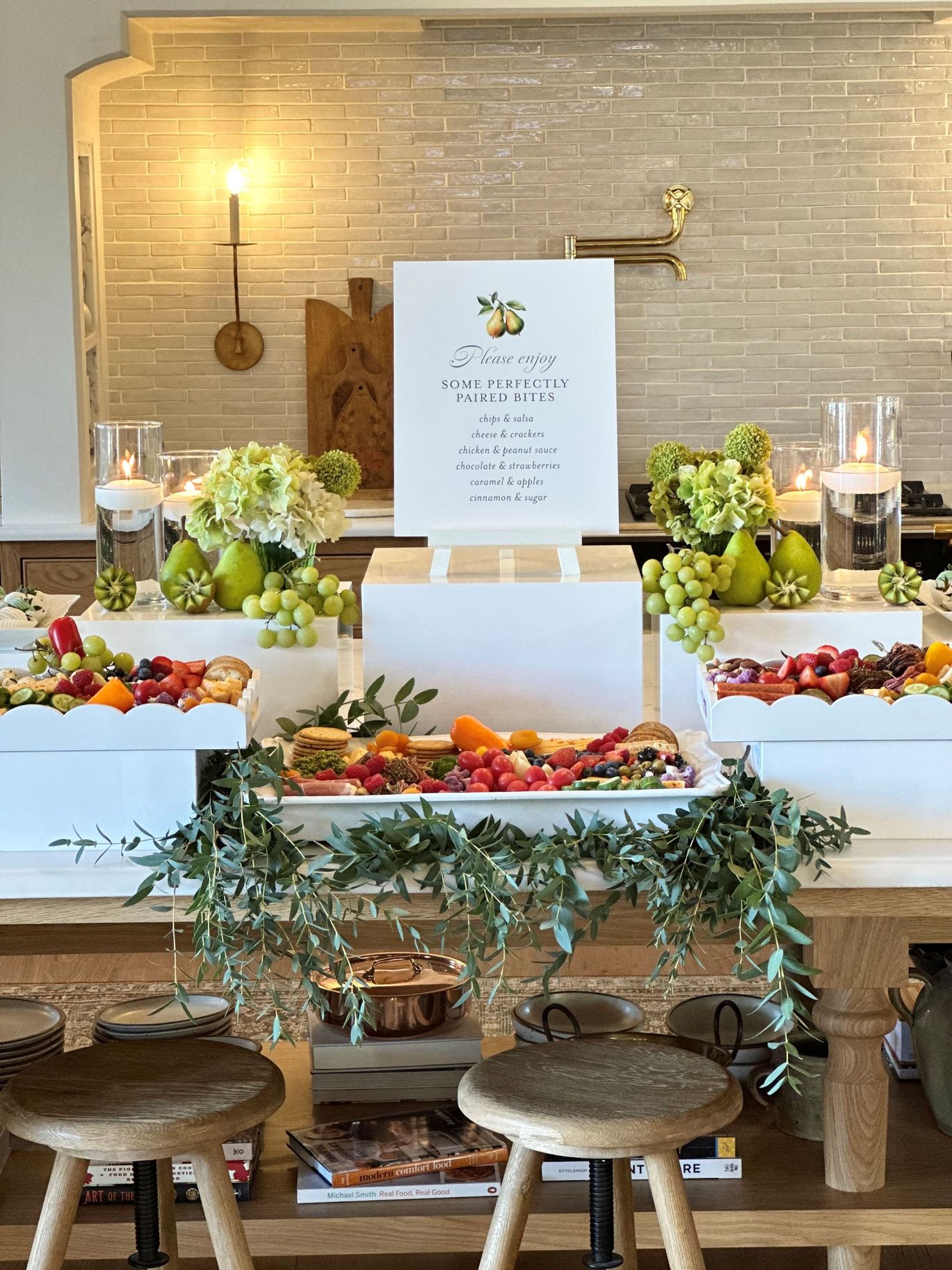 Catered food images from Y|A Catering