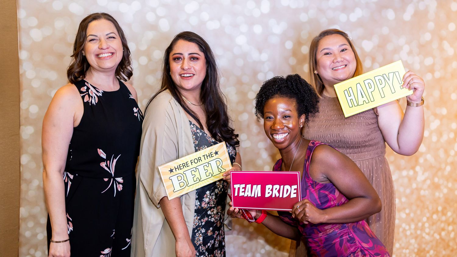 Kloos Wedding, AZB, Photo Booth Props Guests