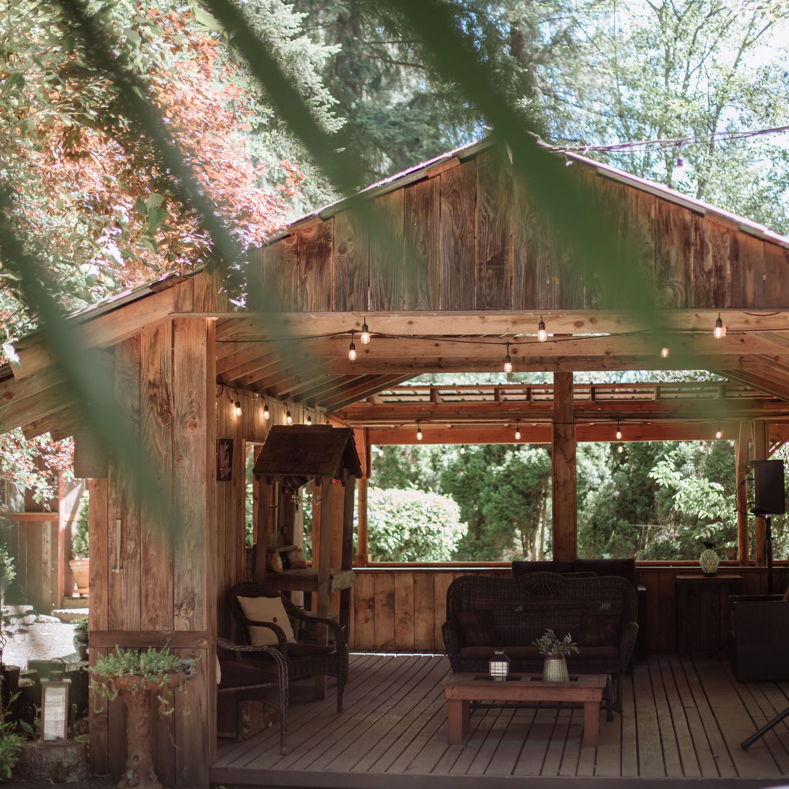 Southern, bayou-style wedding venue in Washington state