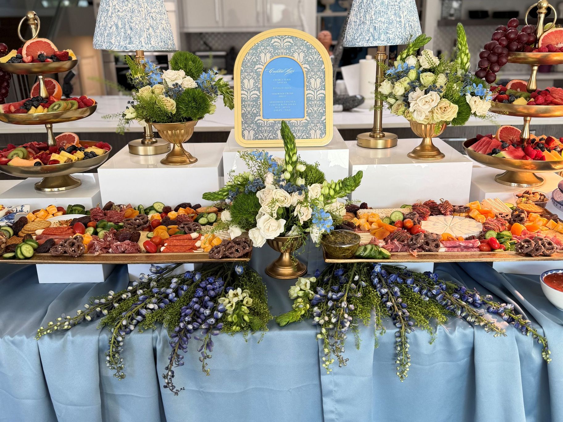 Catered food images from Y|A Catering