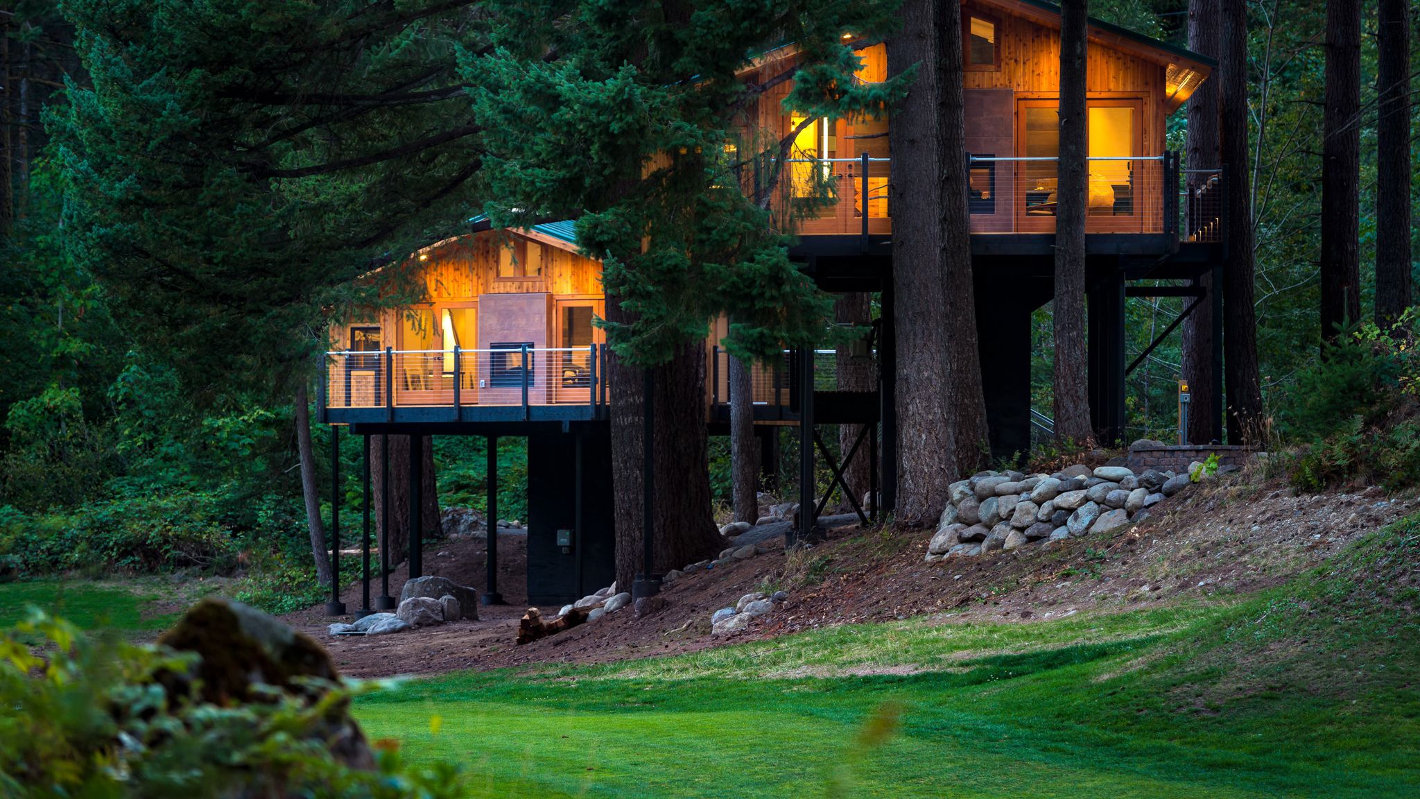2023-08/New - Skamania Lodge Accommodations - Two Tree House Exterior .jpg