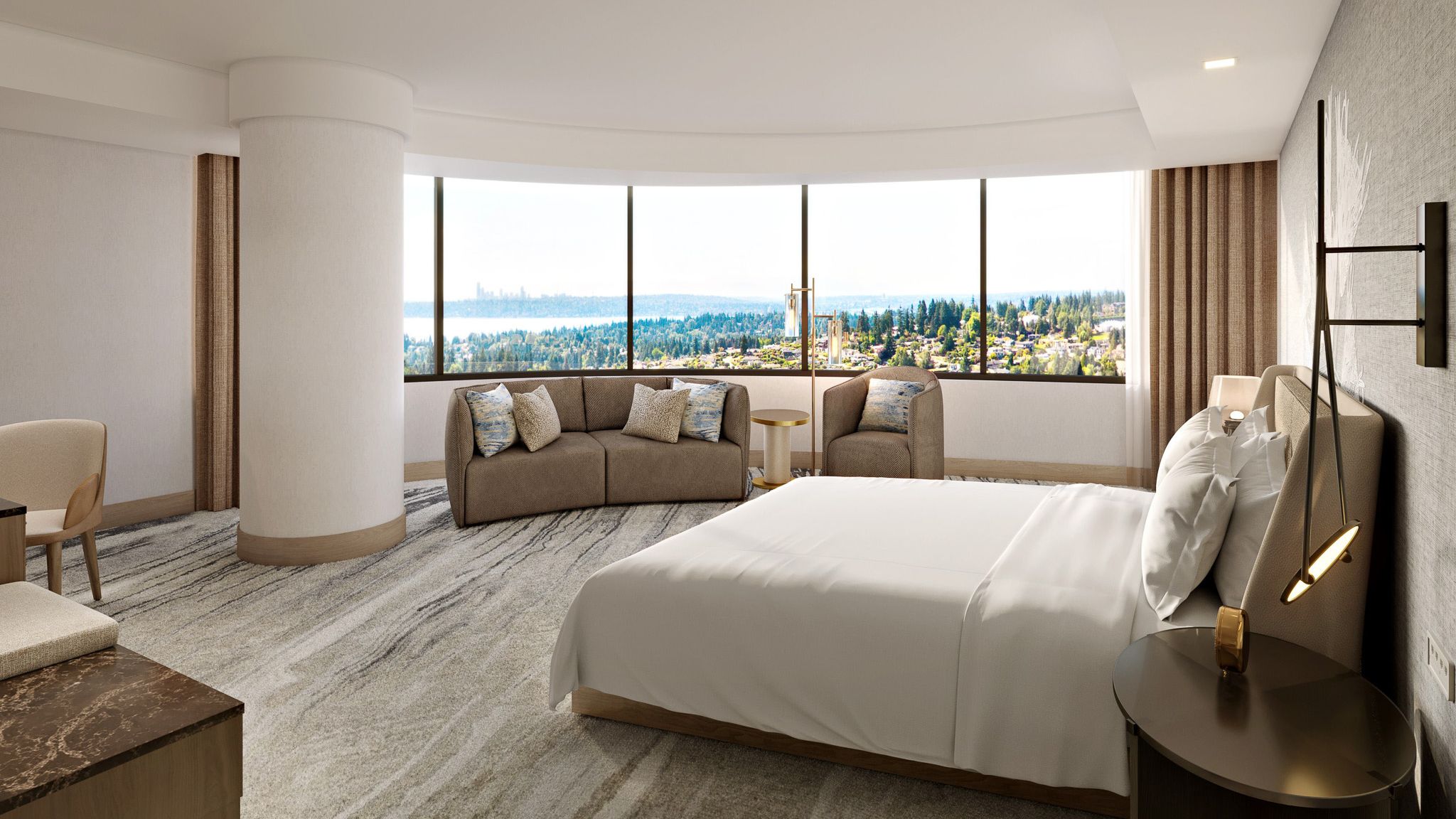 2024-08/InterContinental Bellevue 2 Bedroom Corner Suite Mobility Accessible Roll In Shower View 1.jpg