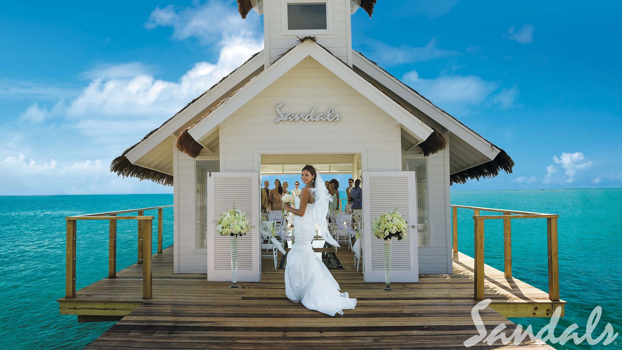 KatieandLukeRW/outdoorweddings/chapel and bride.jpg