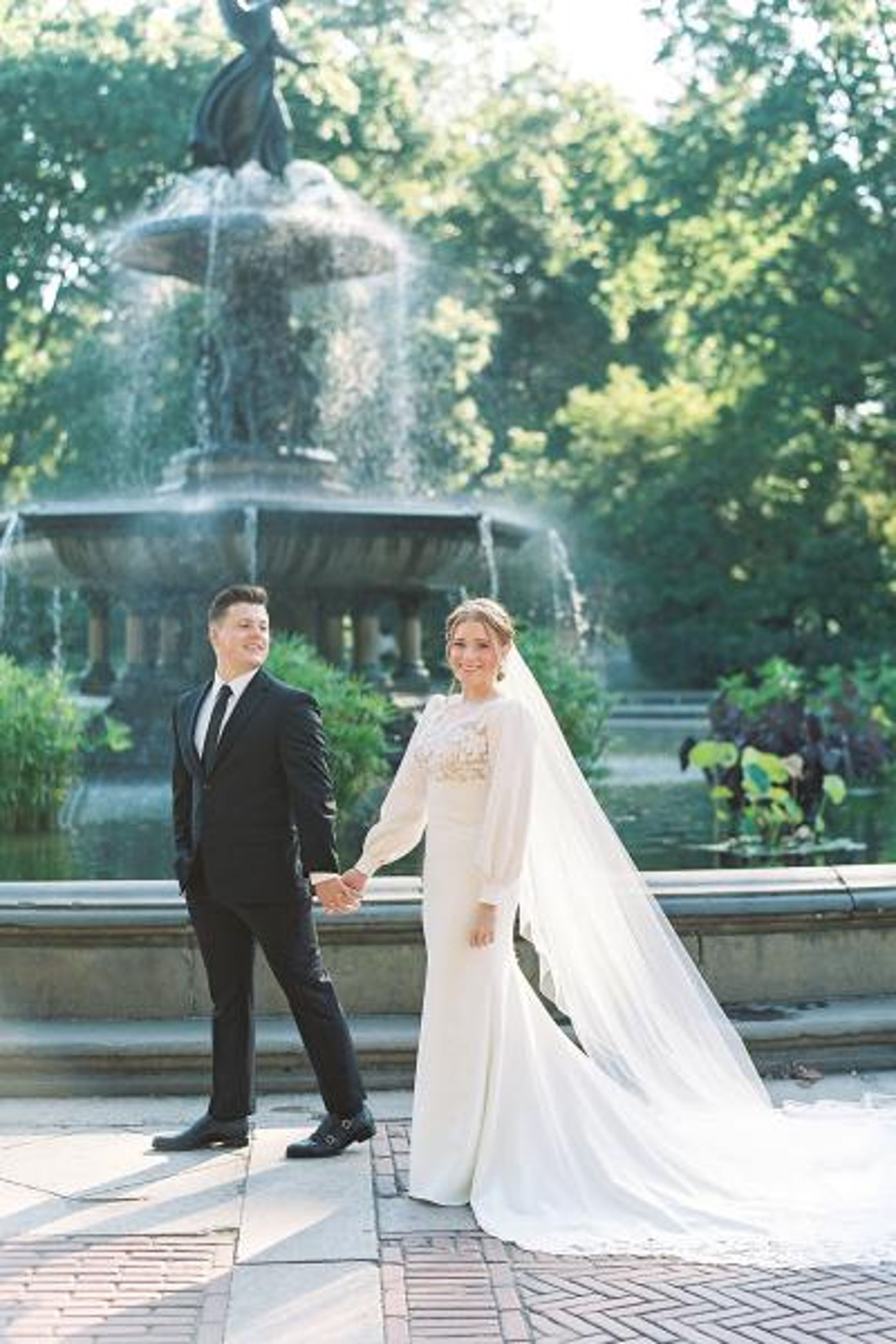 Rylee and Chandler Celebrating their Romantic Old-World Inspired Wedding Day