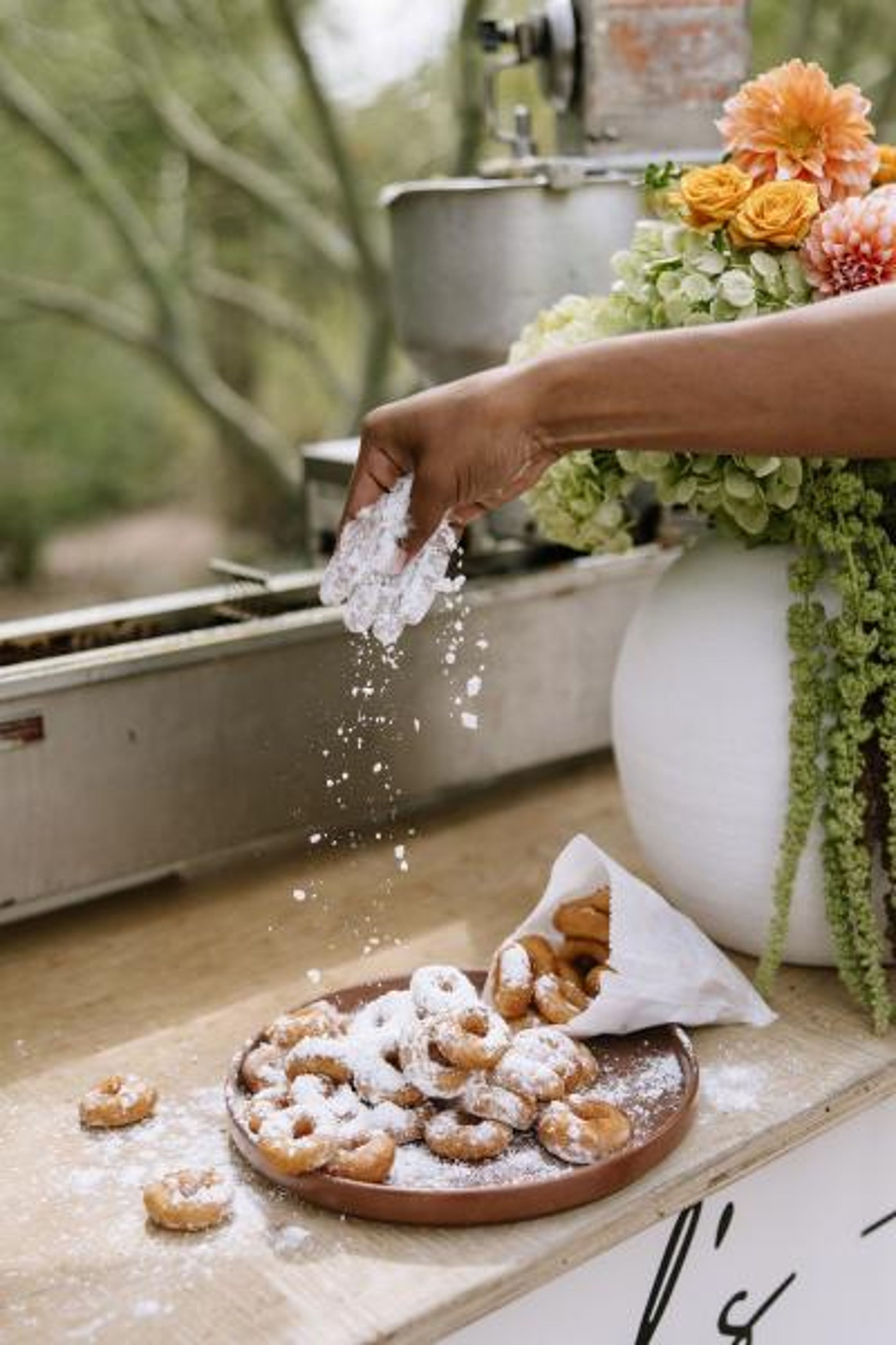 Pearl's Mini Donuts in Styled Shoot at Desert Botanical Gardens in Phoenix