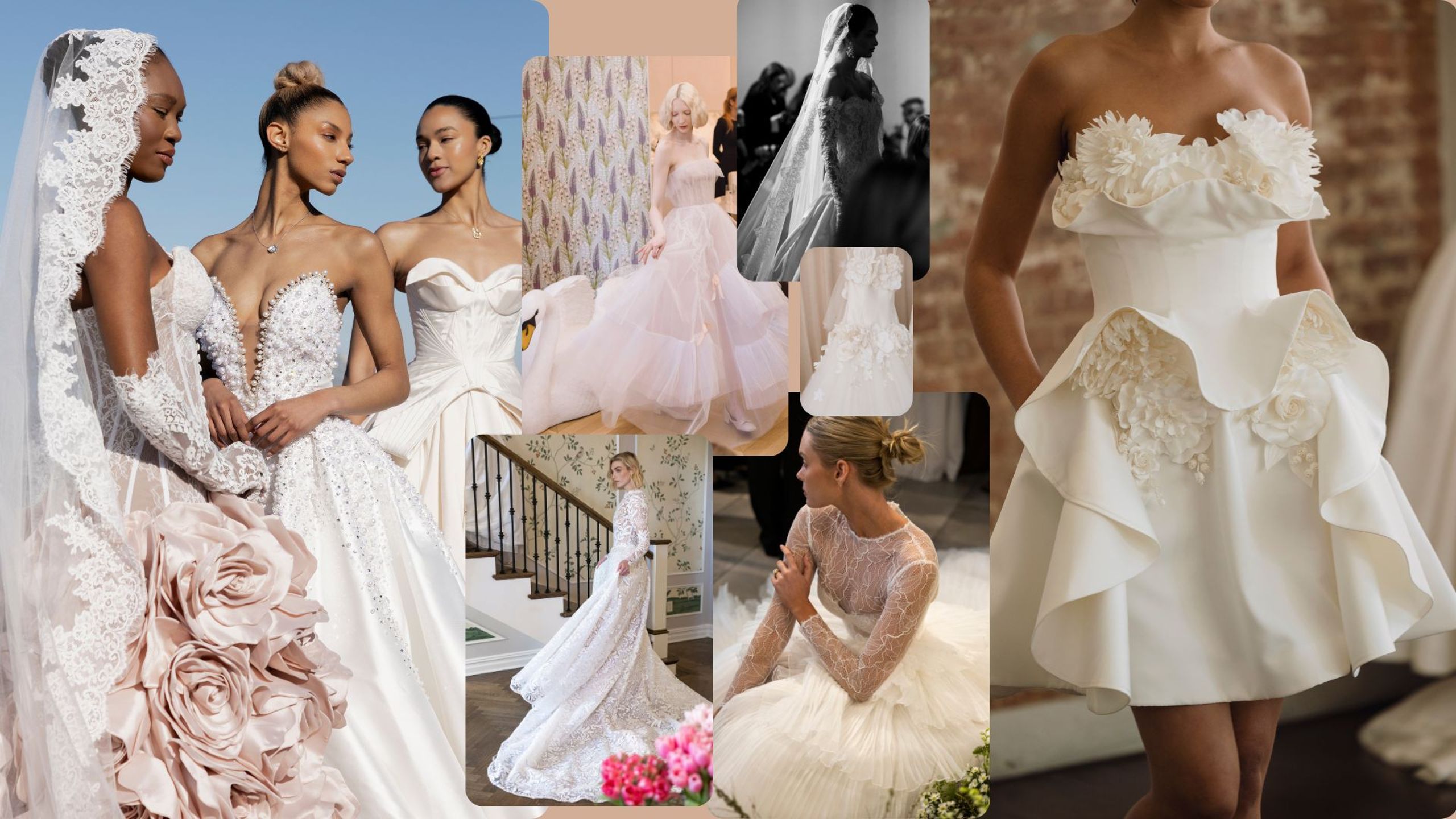 Discover the standout wedding dress trends from New York Bridal Fashion Week 2026, featuring designers like Ese Azenabor, Viktor & Rolf, Lihi Hod and more.