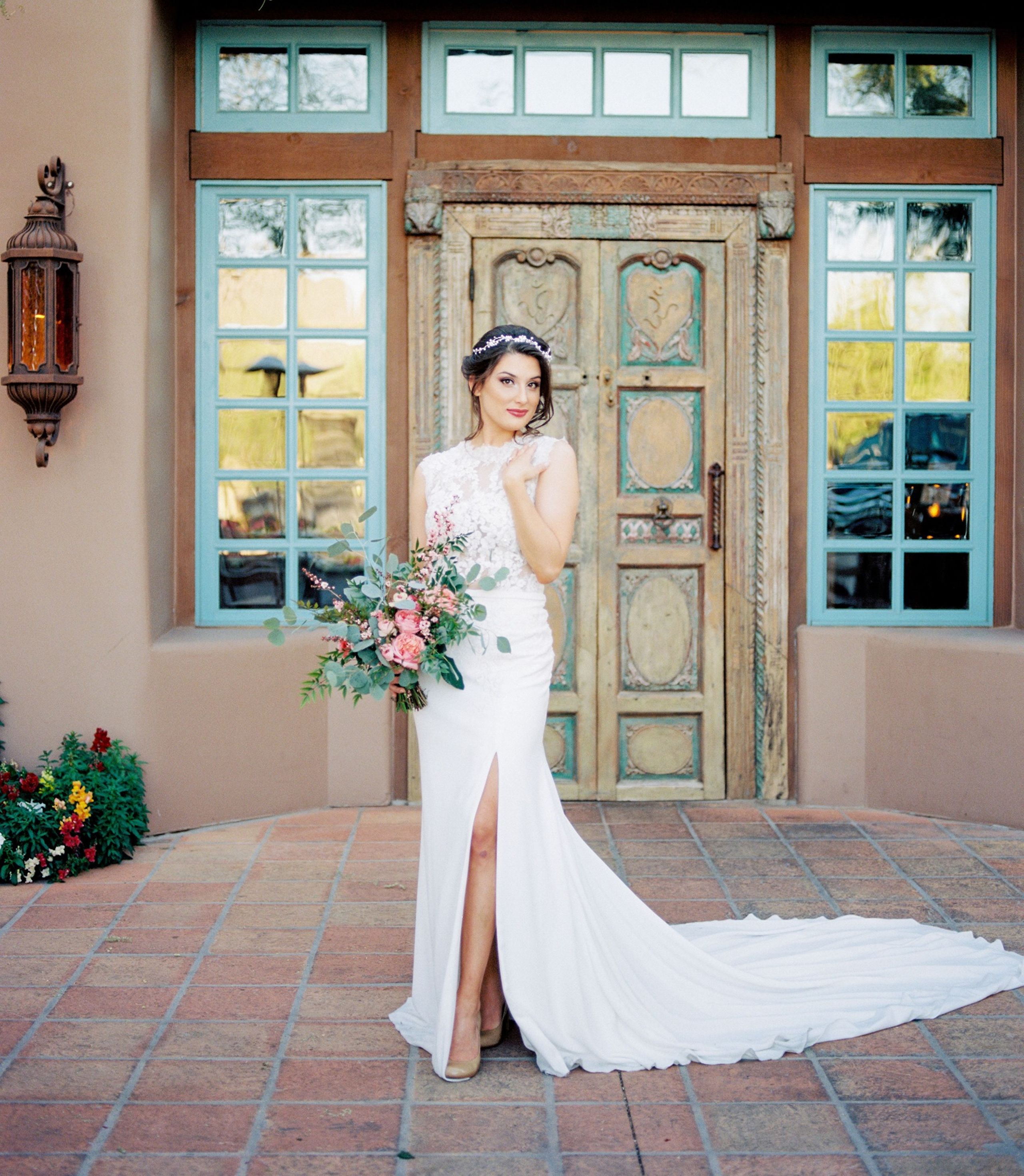 2023-12/Bride photo - at Hotel front_0.jpg