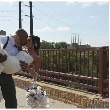 Everson Griffen and Wife Tiffany