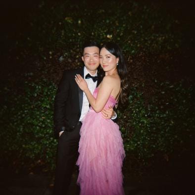 Tina and William in Bright and Modern Wedding at Hangar 21