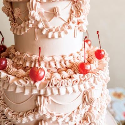 Vintage Inspired Wedding Cakes Make a Comeback via Julie Michelle Cakes