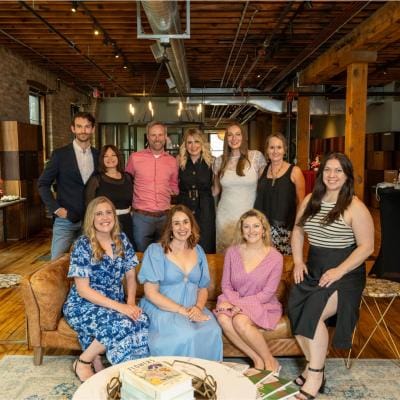 Pizza & Prosecco event where Iron Diamond Media announces acquisition of The Wedding Guys® shows.