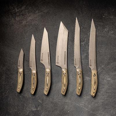 The Carbon Professional Knife Set from Messermesiter