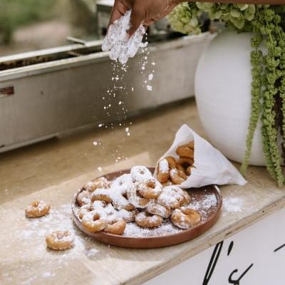 Pearl's Mini Donuts in Styled Shoot at Desert Botanical Gardens in Phoenix