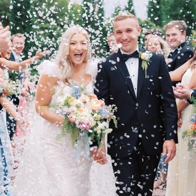 Modern, Botanical Fairytale in Fun-Filled Wedding at Empire Room