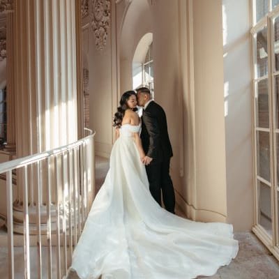 Elegant and sophisticated micro wedding at San Francisco City Hall highlights familial connections