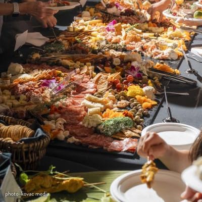 Grazing table by Elephants Catering