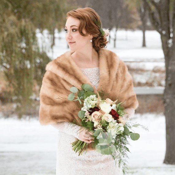 Six Perfect Wedding Dresses for Winter