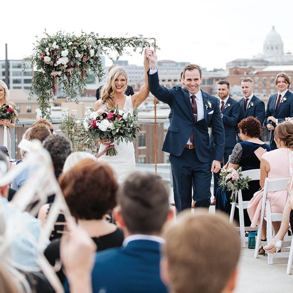 Wedding Ceremony at A'bulae in Minnesota