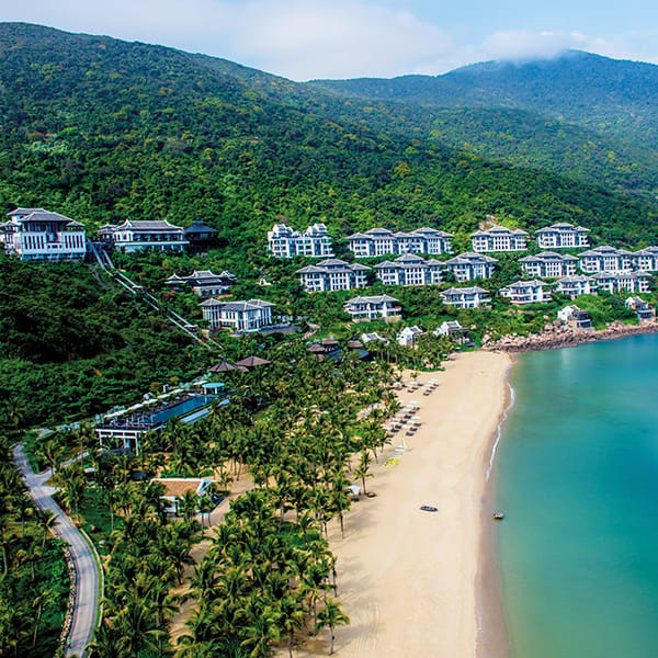 Beach and endless views at Vietnam’s InterContinental Danang Sun Peninsula Resort