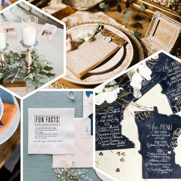 Stationery for the MN Bride