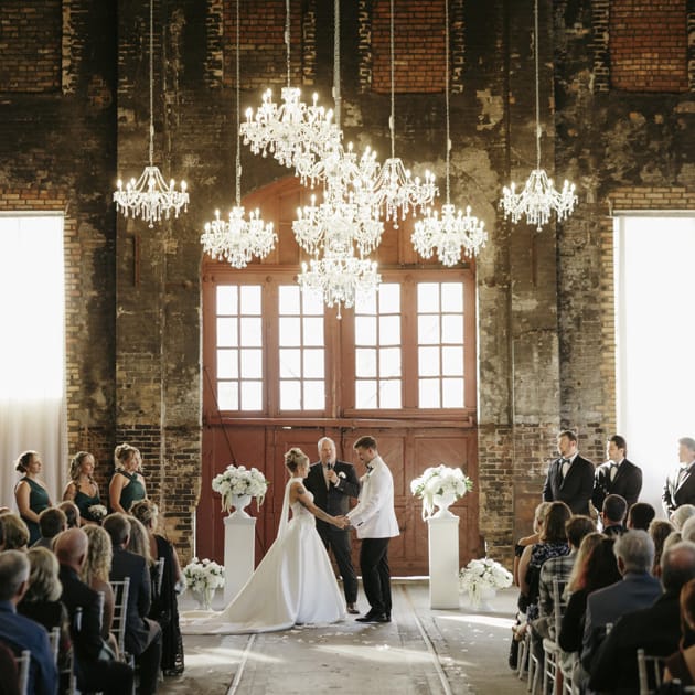wedding ceremony Northern Pacific Center