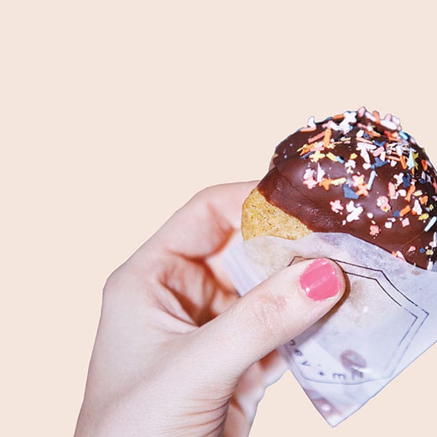 Vegan, gluten-free and dairy-free options available from Honey + Milk Ice cream cart.