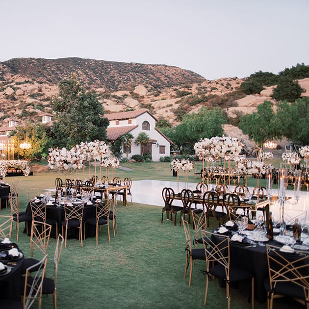 hummingbird nest ranch wedding