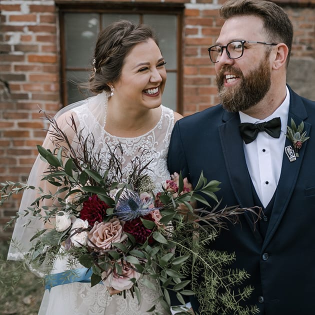 Kate and Matt's vintage wedding at The Capitol Room