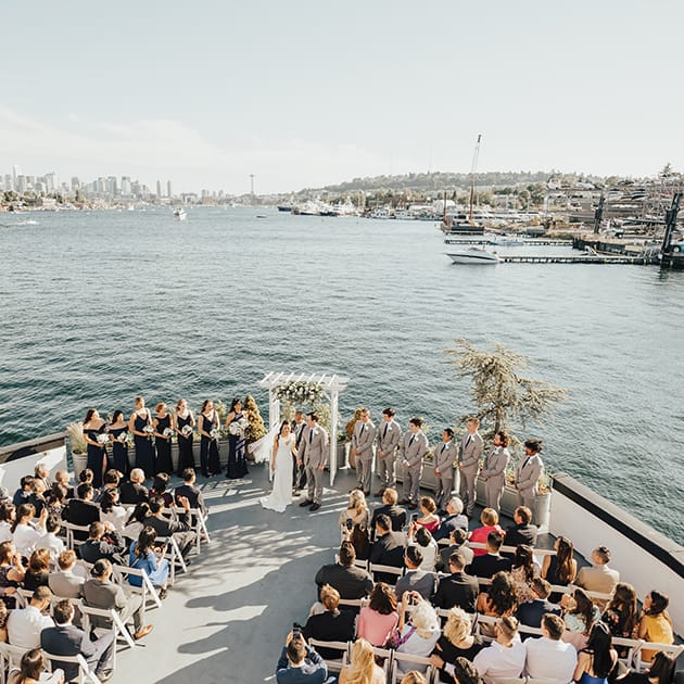 summer wedding seattle