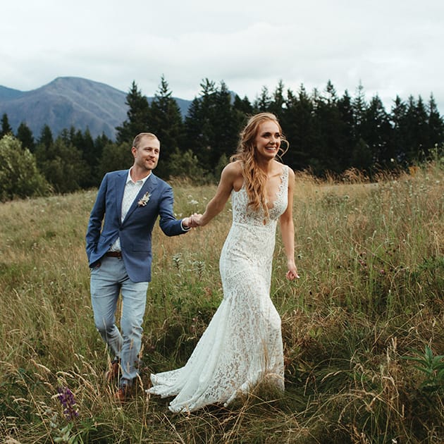 Merran and Jeff's wedding at Skamania Lodge