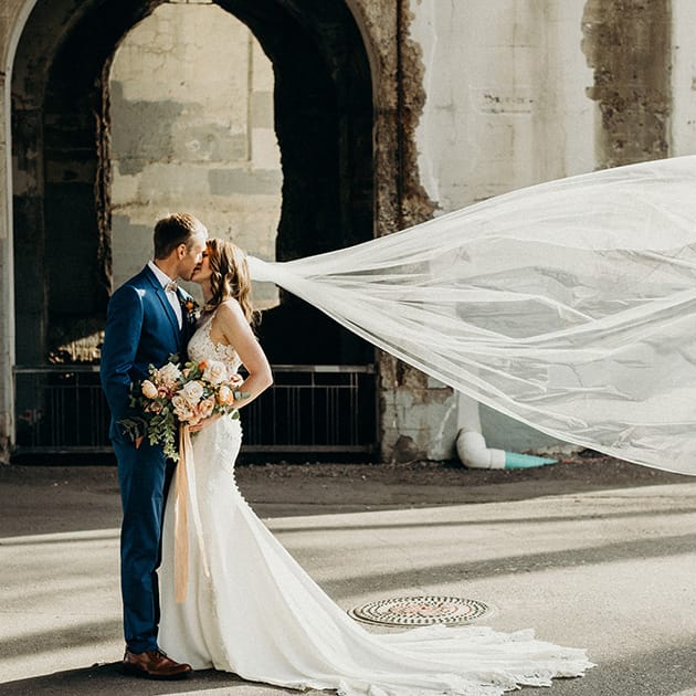 Liz and Garret wed at The View