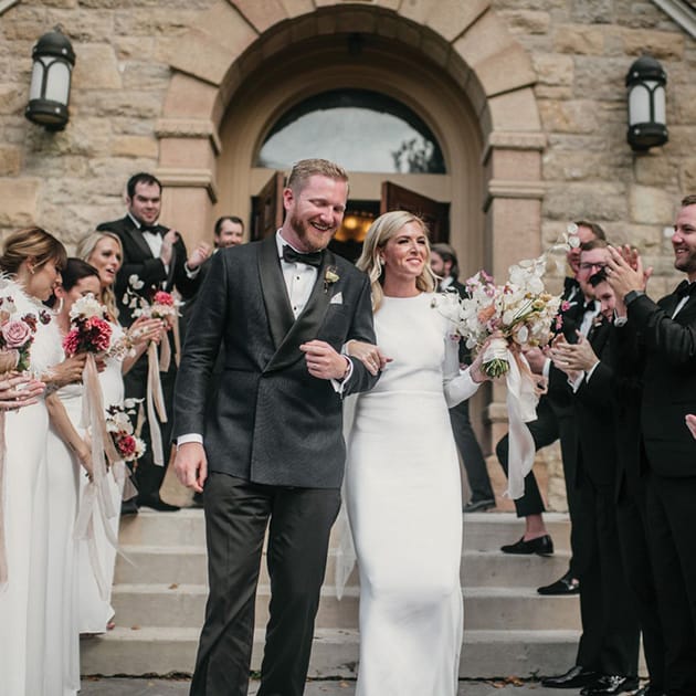Molly and Daniel wed lakeside on family property