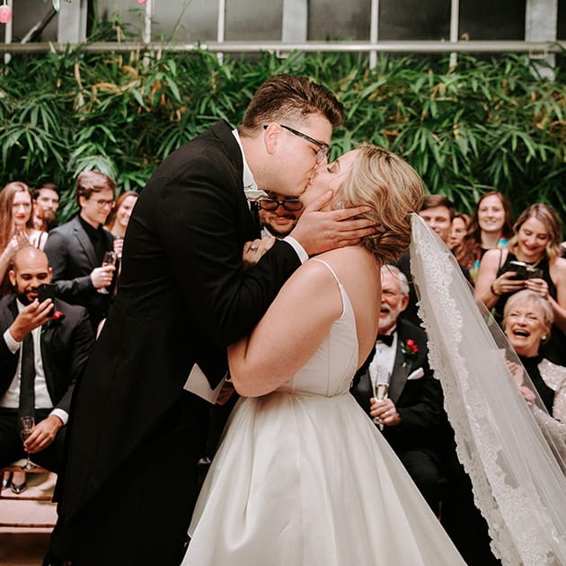 Lyndi and John host a Beautiful Surprise Wedding in Omaha.