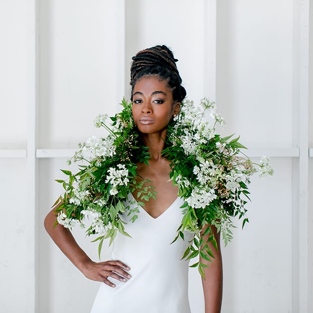 Bride in Bloom - Molly and Co. Photography