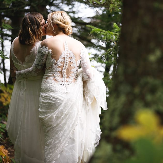 Wedding Day in Lutsen, Minnesota