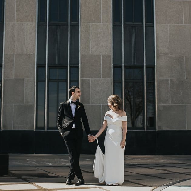 Intimate Wedding at the James J. Hill Library in Minnesota