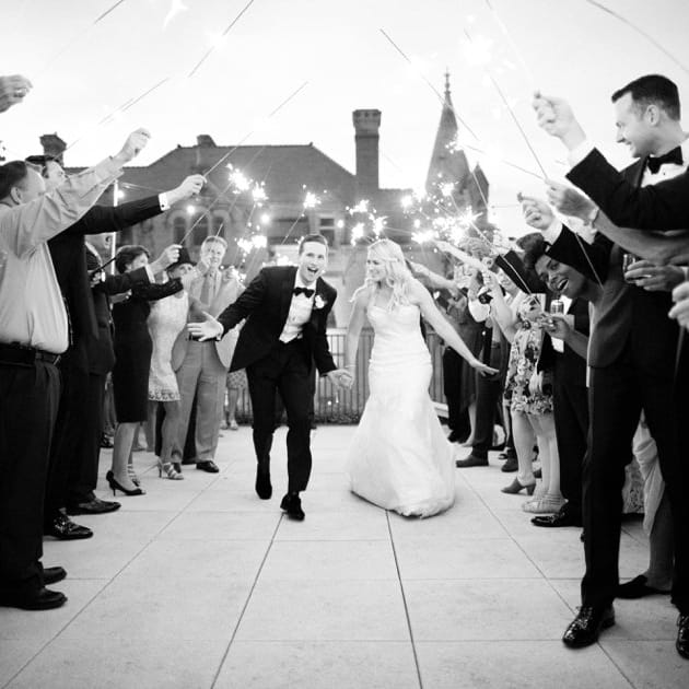 Lilac Wedding at The Swedish Institute in Minnesota