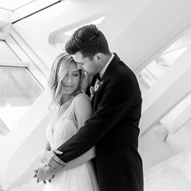 Blush and Gold Wedding at the Milwaukee Art Museum | Wisconsin Bride