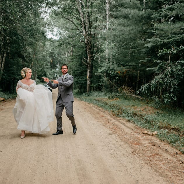 Northern Minnesota Destination Wedding on Lake Wabedo