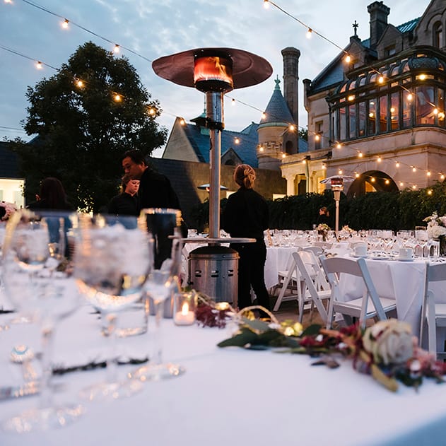 outdoor wedding ceremony