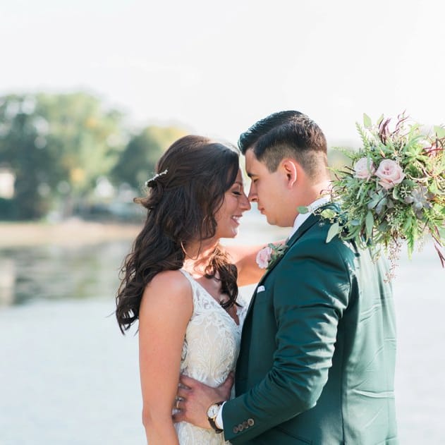 Woodland Backyard Wedding in New Berlin | Wisconsin Bride